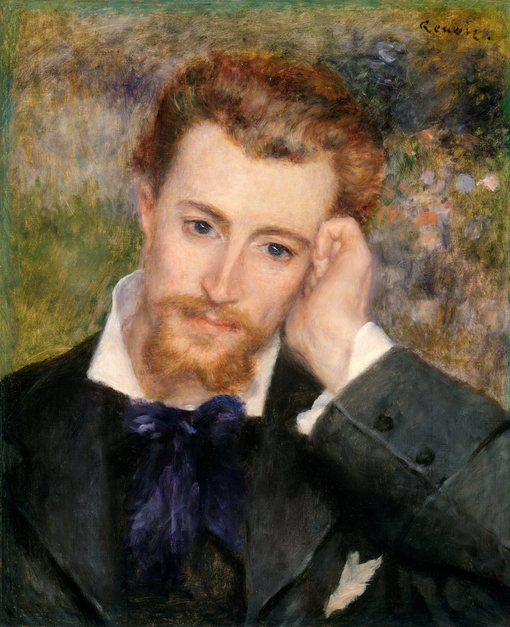 Eugène Murer Hyacinthe-Eugène Meunier by Pierre Auguste Renoir