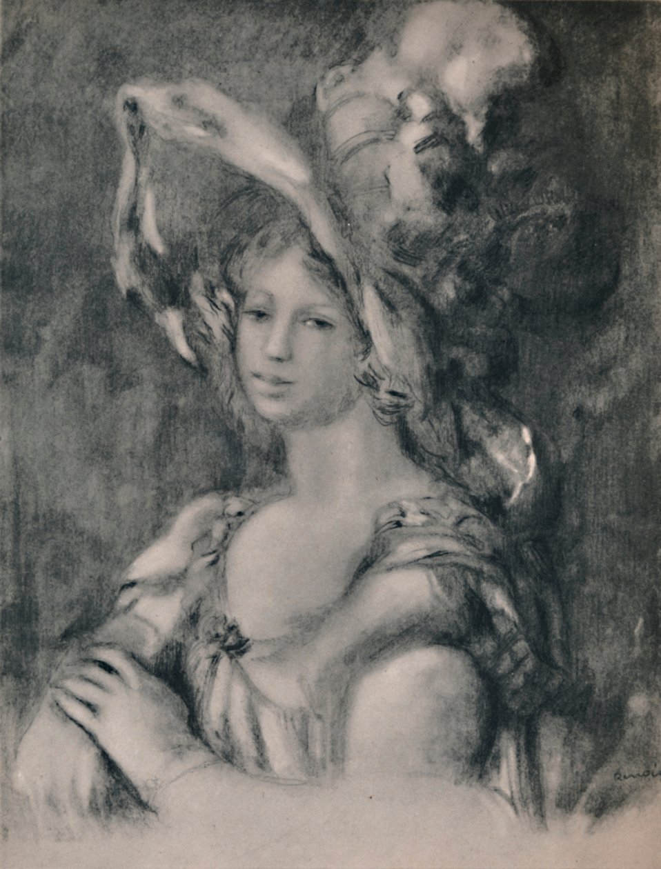 Half-Length Portrait of Dieterle, c.1899 by Pierre Auguste Renoir