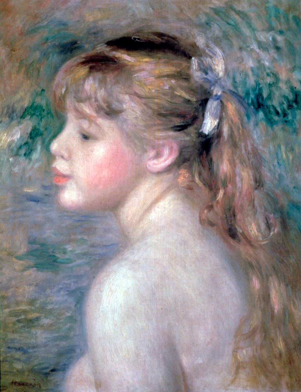 Head of a Child, 1892 by Pierre Auguste Renoir