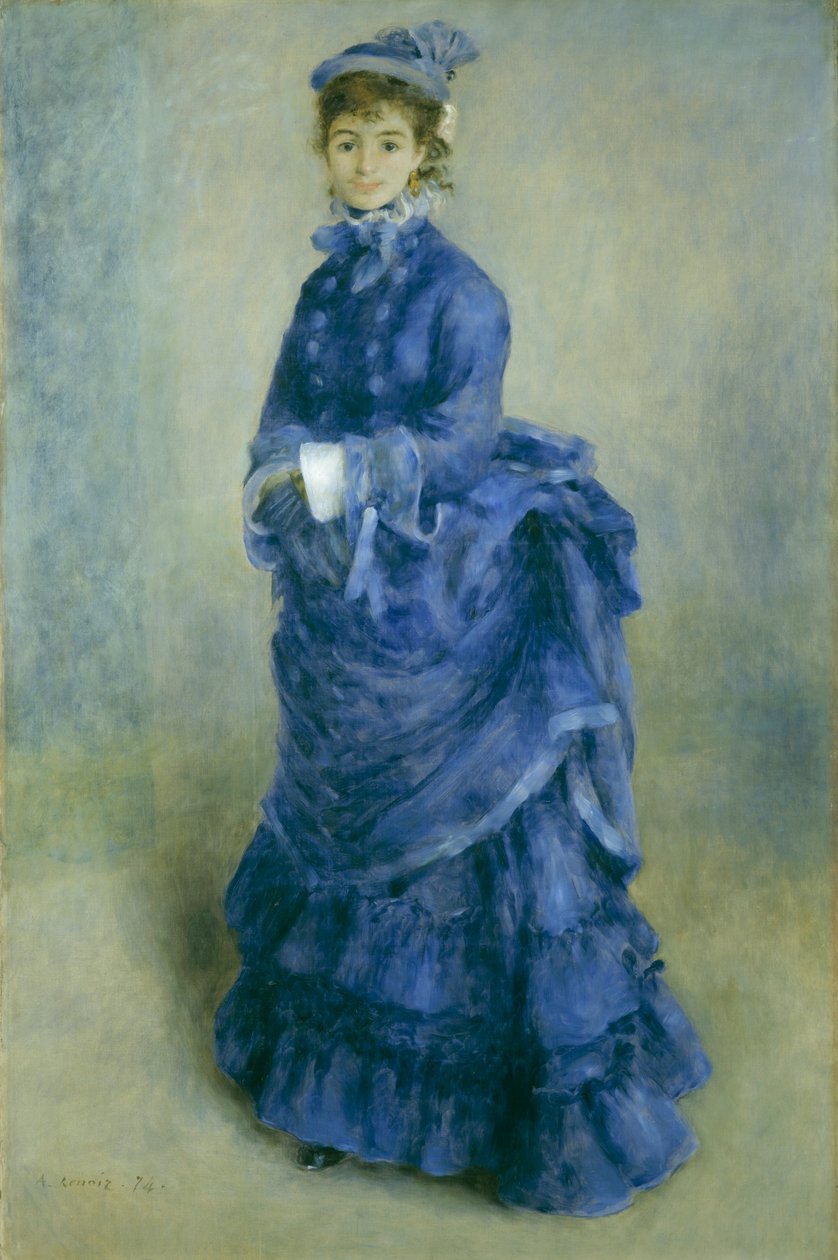 La Parisienne by Pierre Auguste Renoir