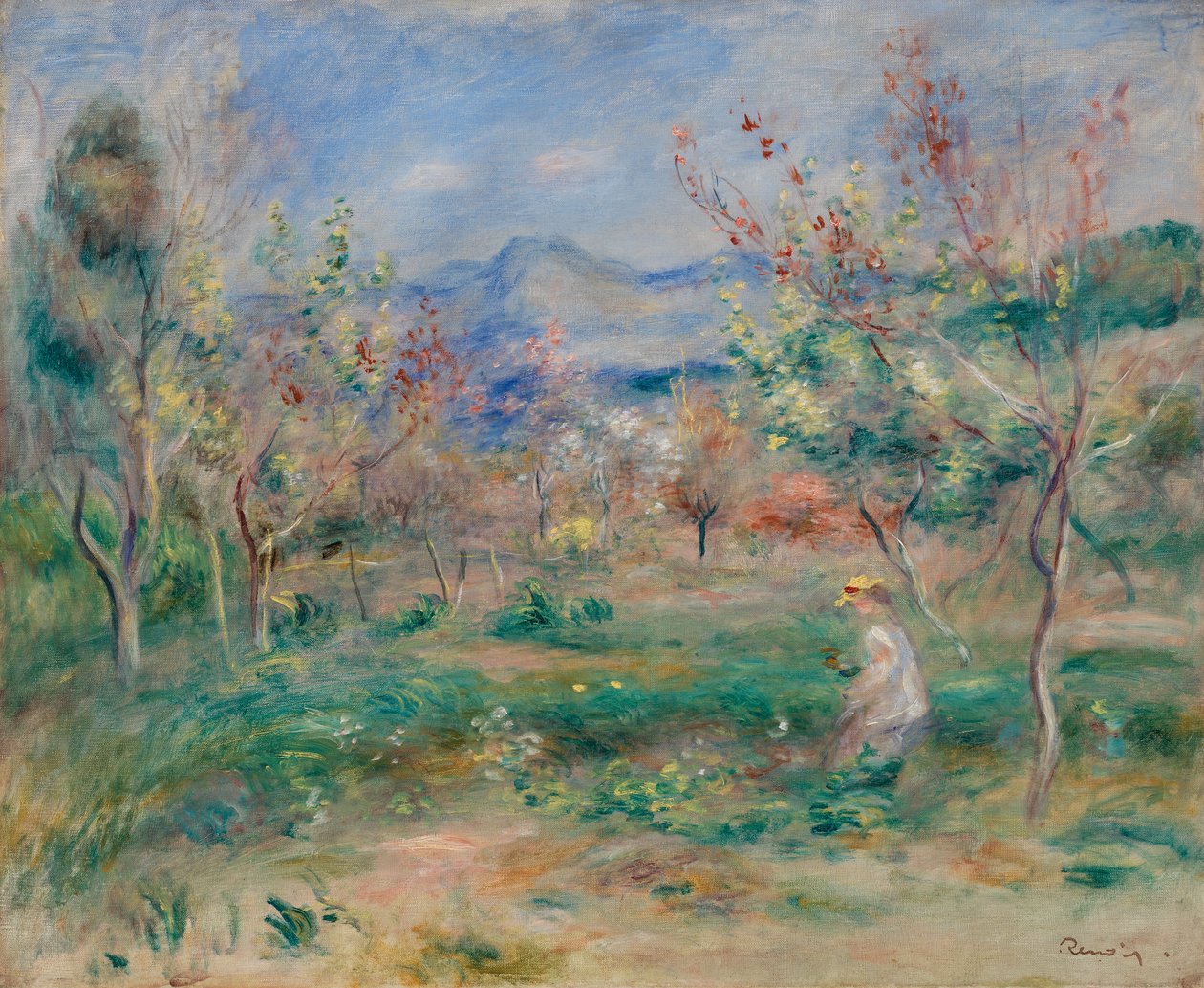 Landscape by Pierre Auguste Renoir