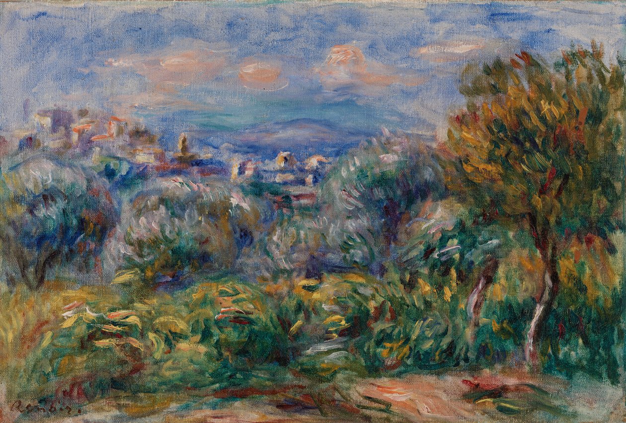 Landscape by Pierre Auguste Renoir