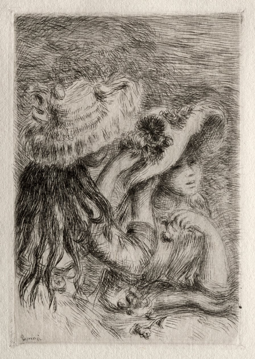 Le Chapeau épinglé, 1894 by Pierre Auguste Renoir