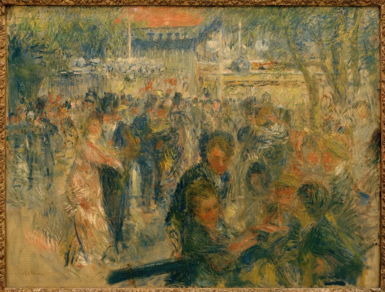 The Ball at the Moulin de la Galette by Pierre Auguste Renoir