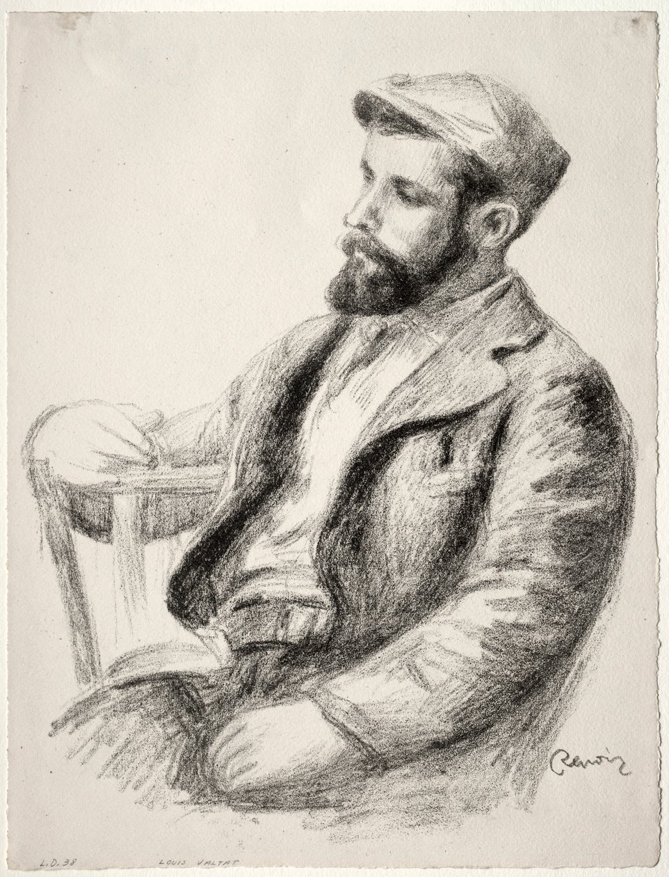 Louis Valtat, 1904 by Pierre Auguste Renoir