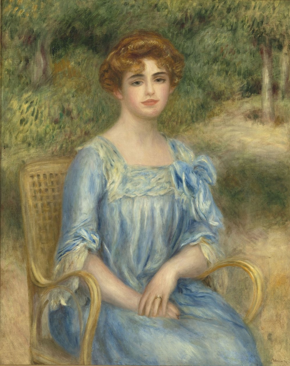 Madame Gaston Bernheim de Villers, nee Suzanne Adler, 1901 by Pierre Auguste Renoir