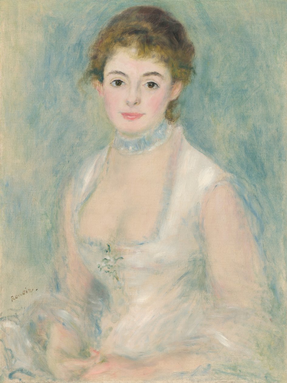 Madame Henriot, c. 1876 by Pierre Auguste Renoir