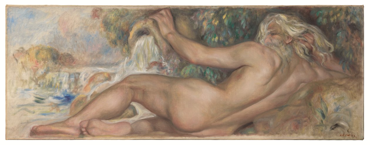 Nude in a Landscape or The River by Pierre Auguste Renoir