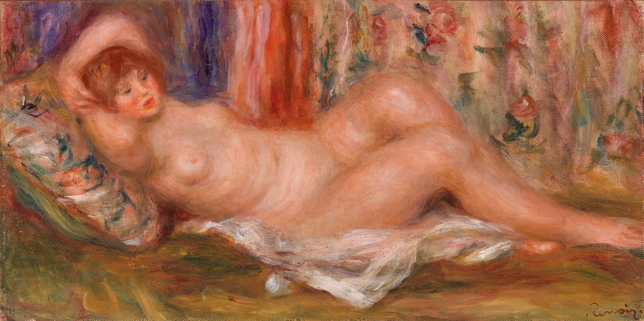 Nude Woman Reclining by Pierre Auguste Renoir