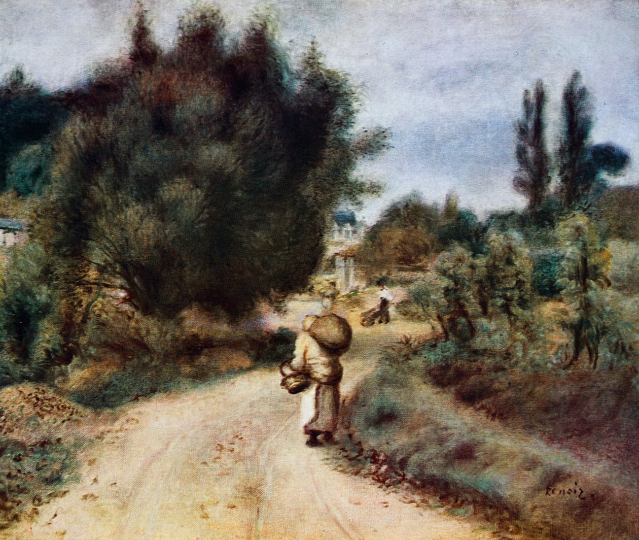On the River Banks by Pierre Auguste Renoir