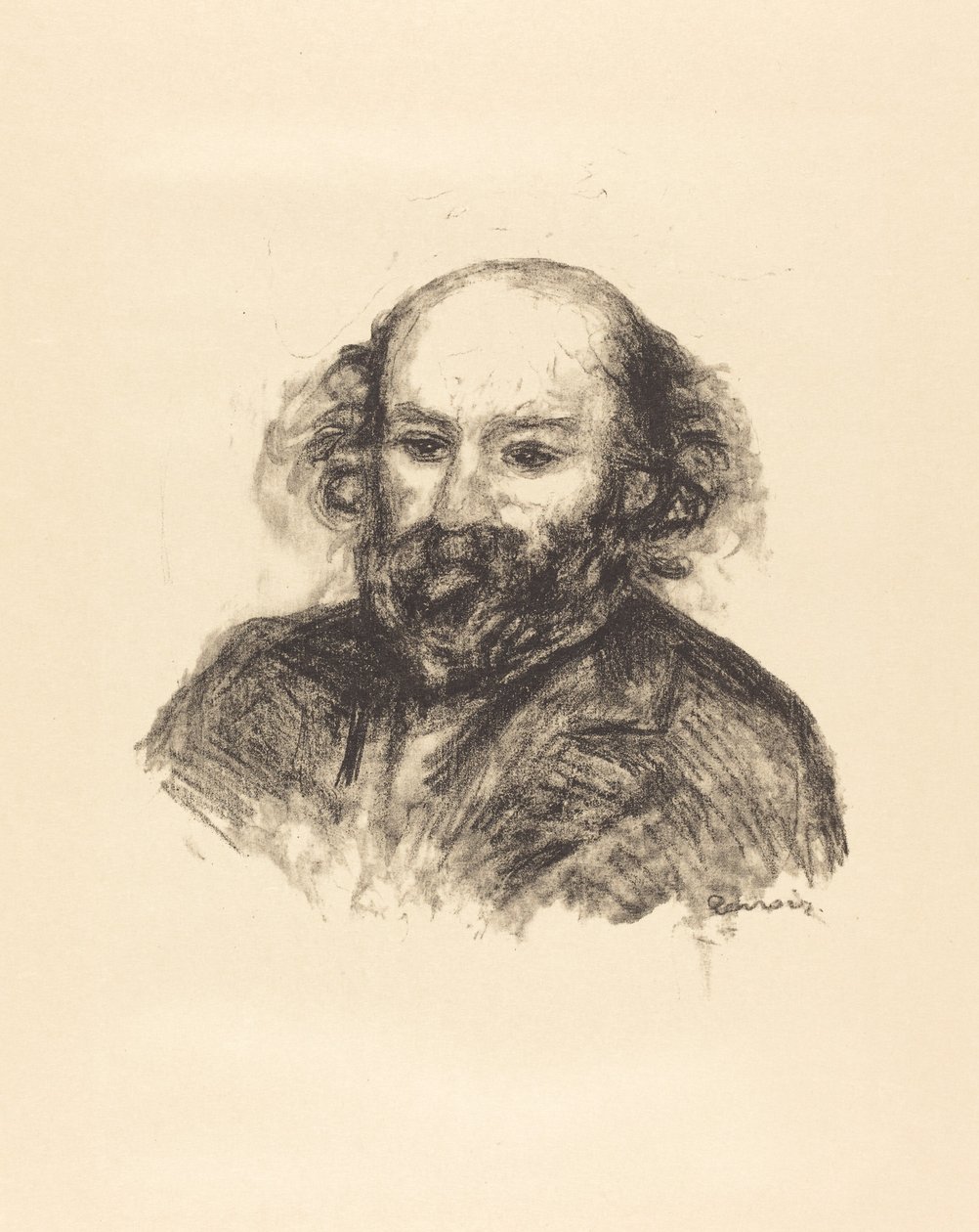 Paul Cézanne, 1902 by Pierre Auguste Renoir