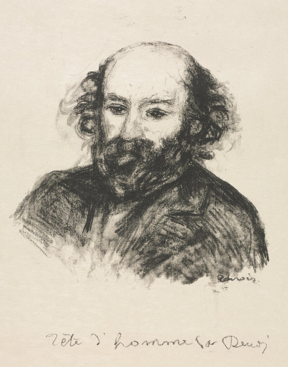 Paul Cézanne, c. 1902 by Pierre Auguste Renoir