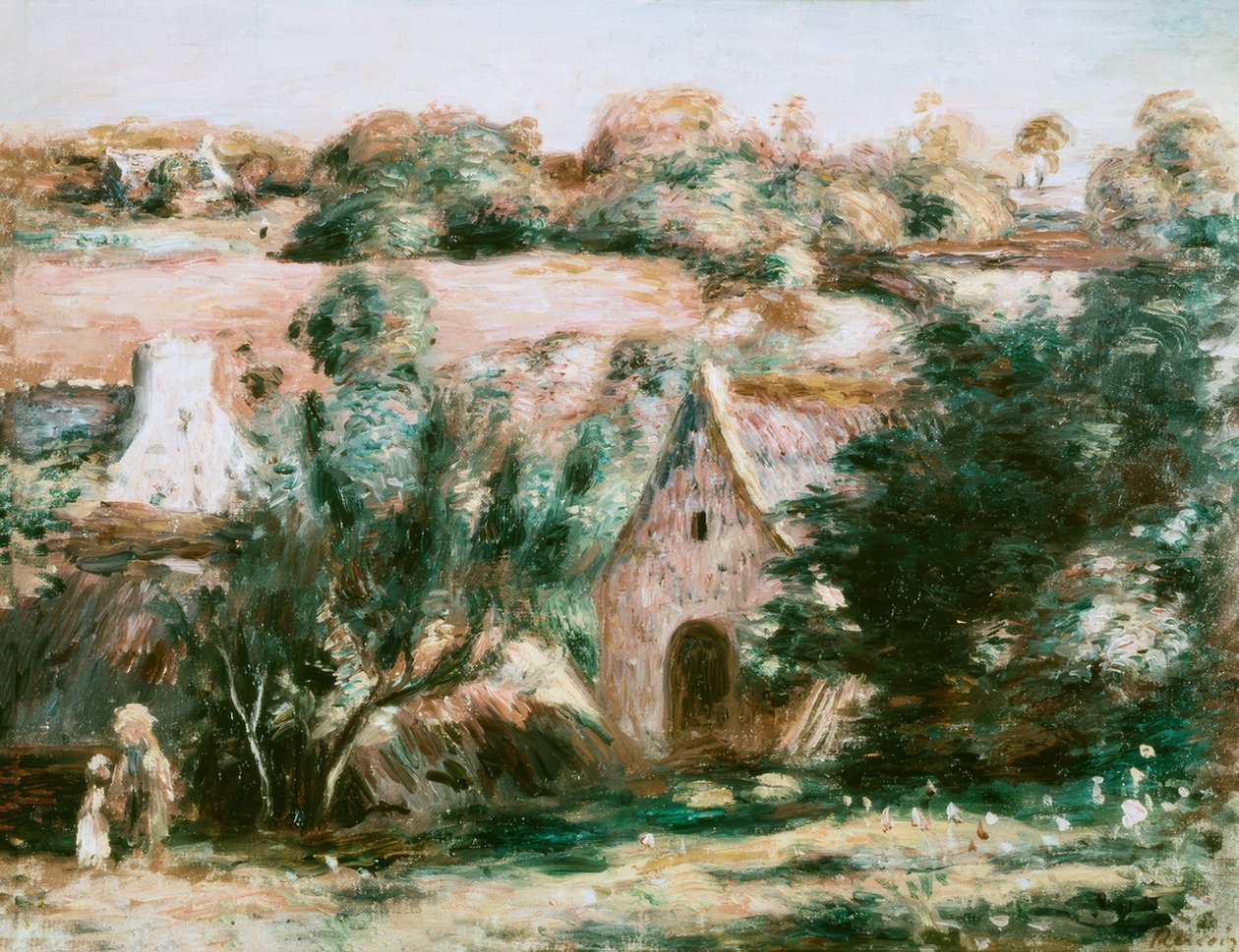 Landscape of Brittany by Pierre Auguste Renoir