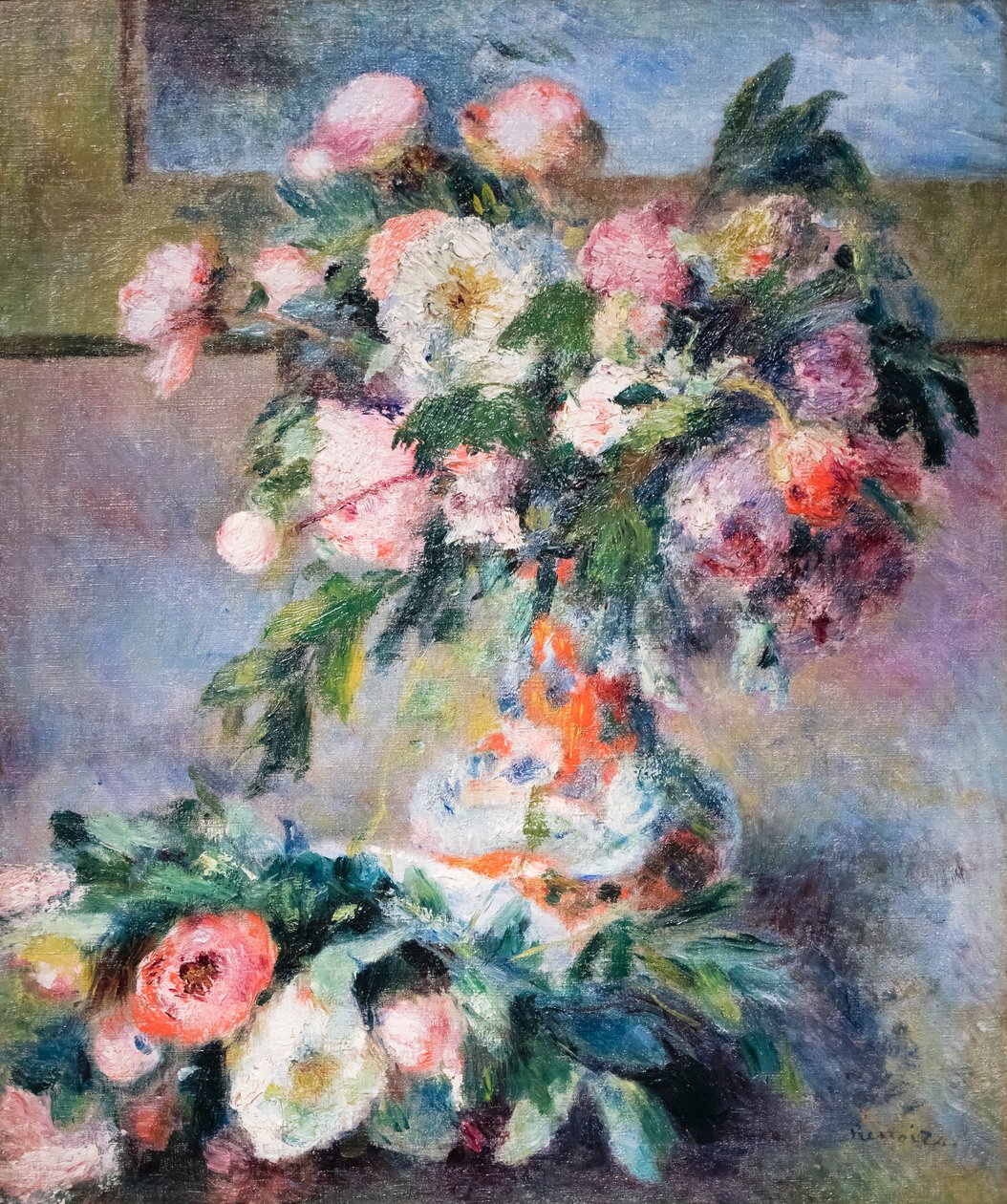 Peonies by Pierre Auguste Renoir