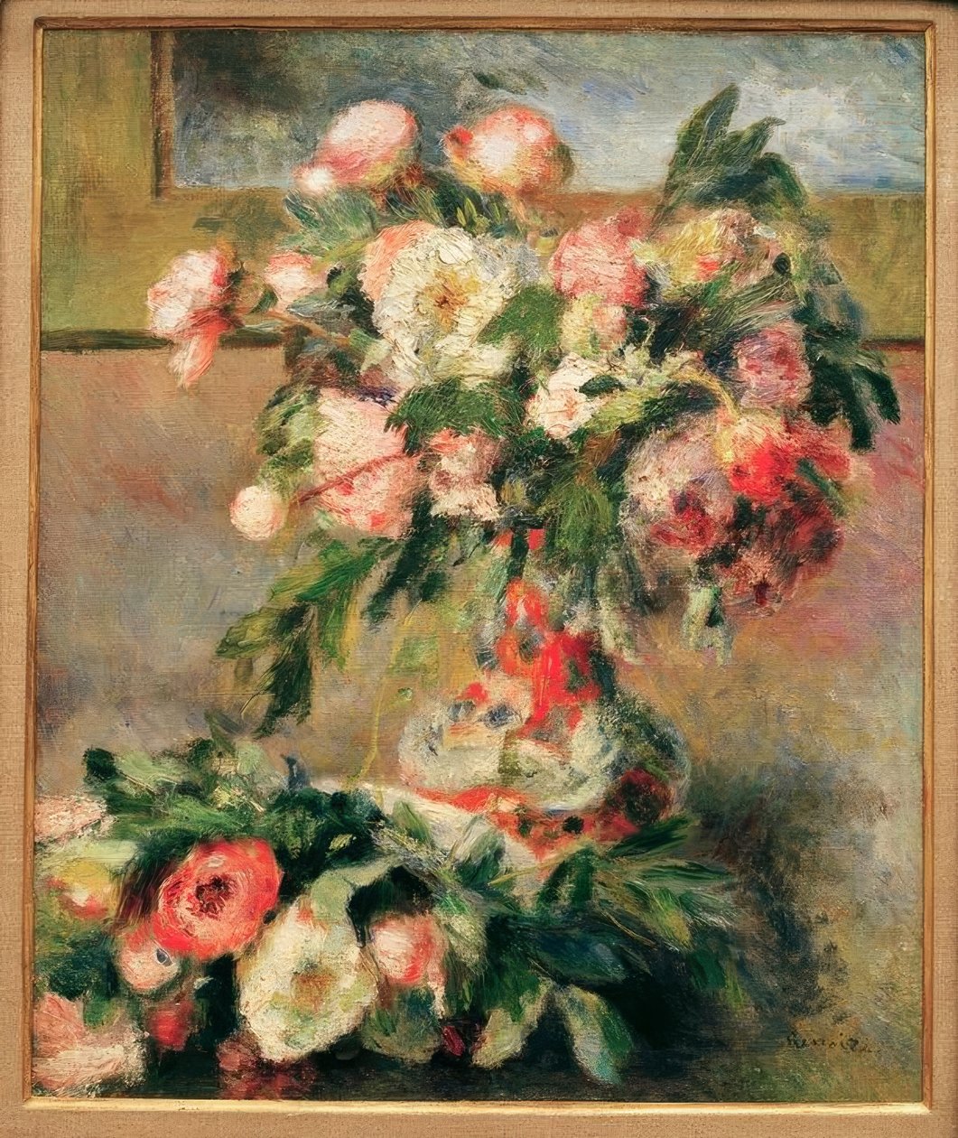 Peonies by Pierre-Auguste Renoir