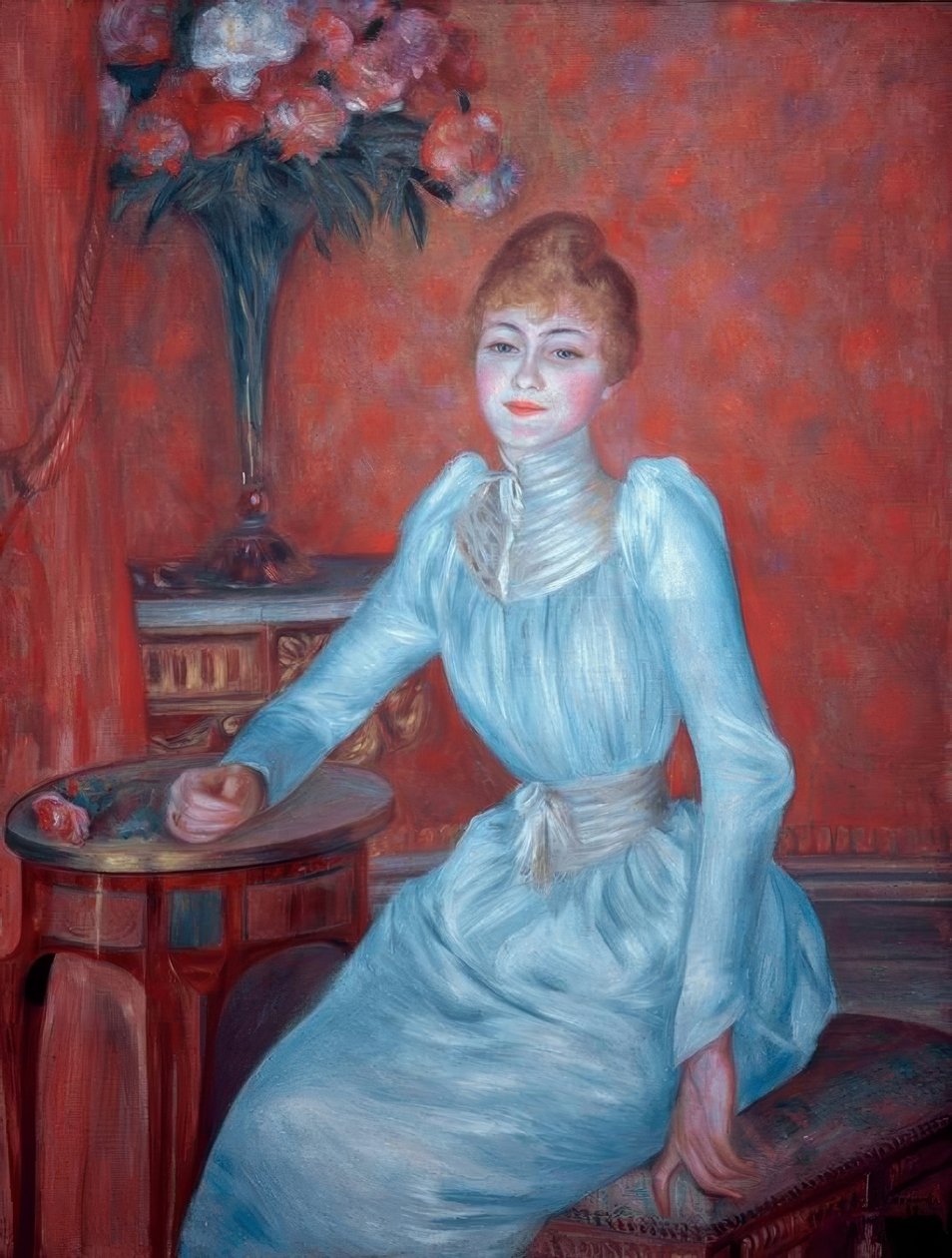 Portrait of Madame de Bonnières by Pierre-Auguste Renoir