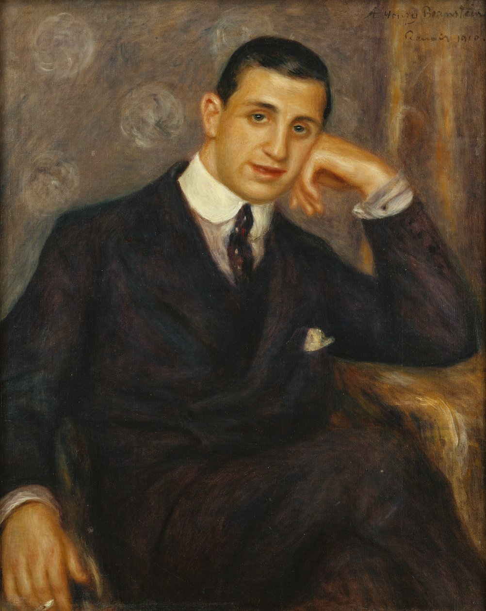 Portrait of Henry Bernstein, 1910 by Pierre Auguste Renoir