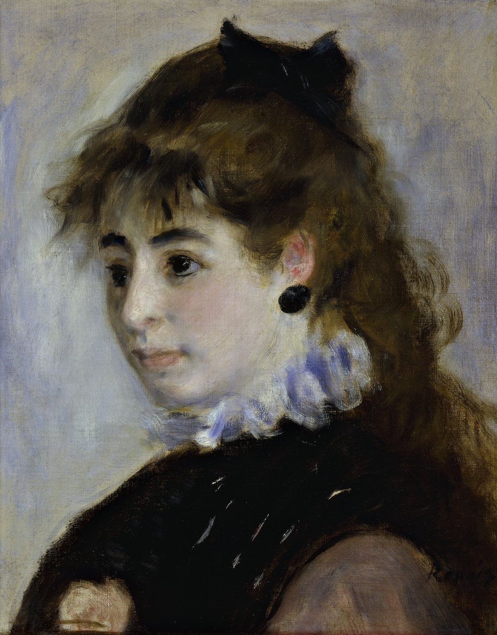 Portrait of Madame Henriot by Pierre Auguste Renoir