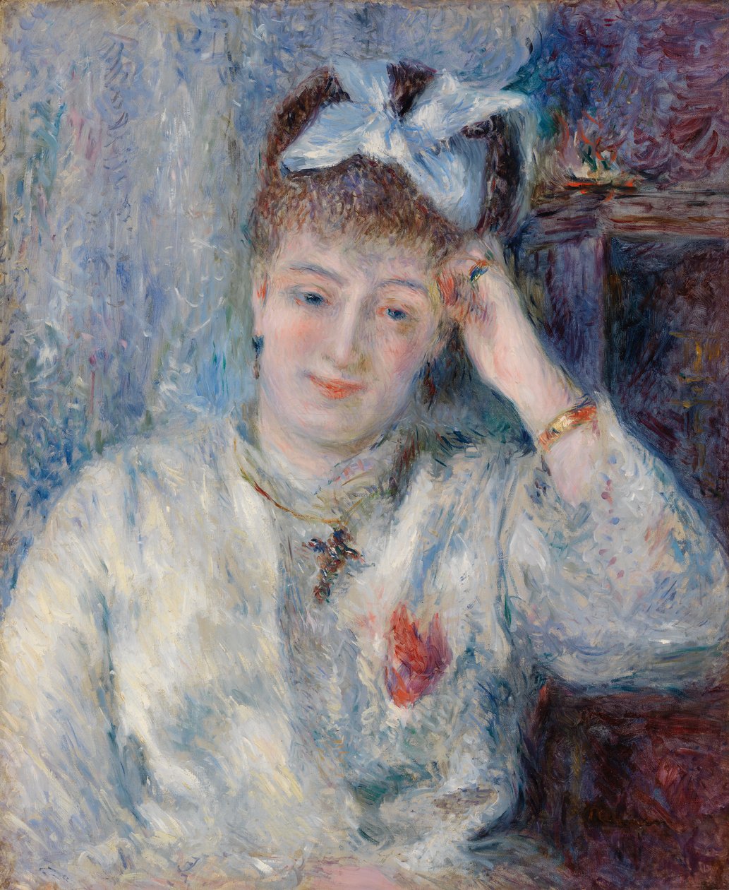 Portrait of Mademoiselle Marie Murer by Pierre Auguste Renoir