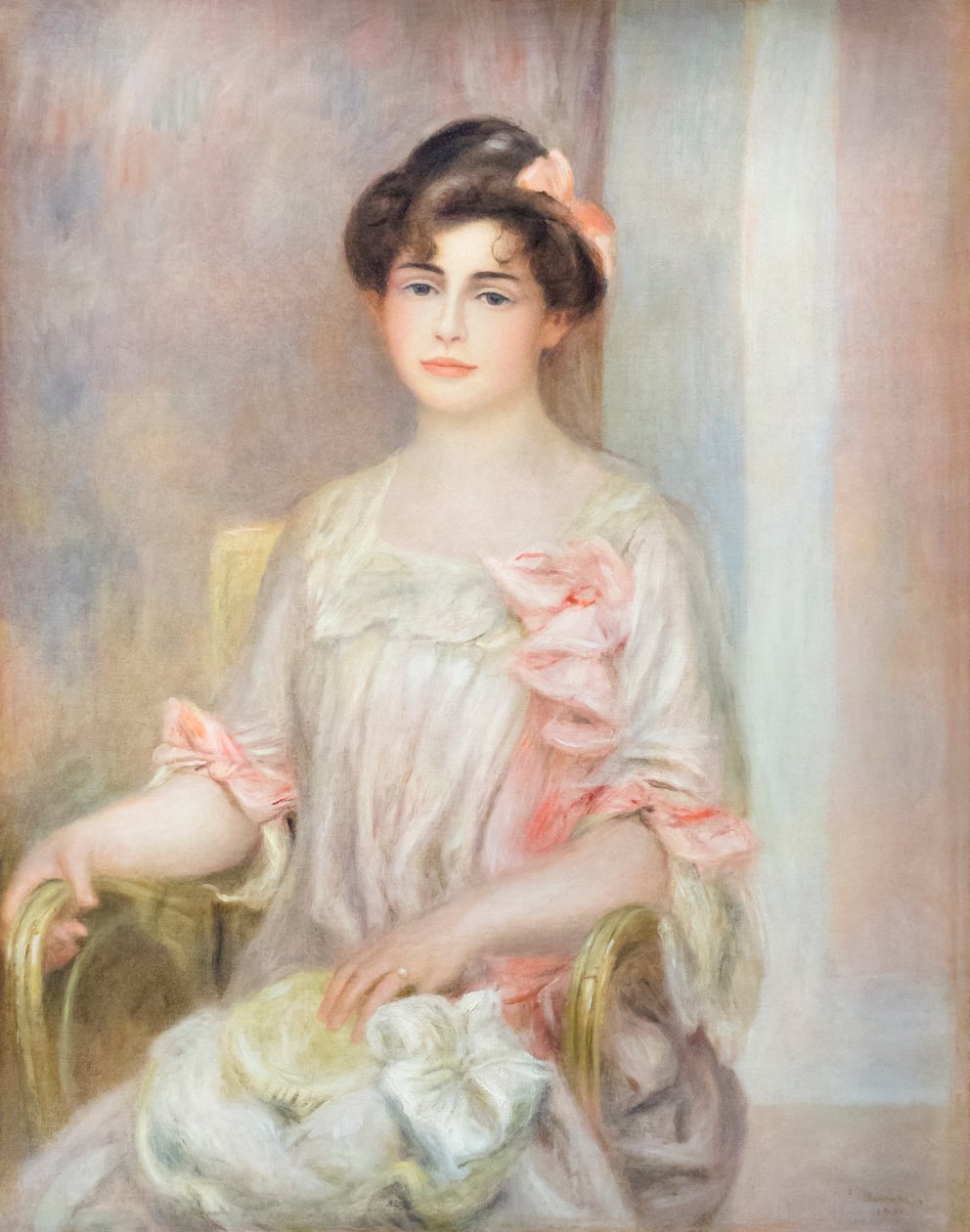 Portrait of Madame Josse Bernheim-Dauberville by Pierre Auguste Renoir