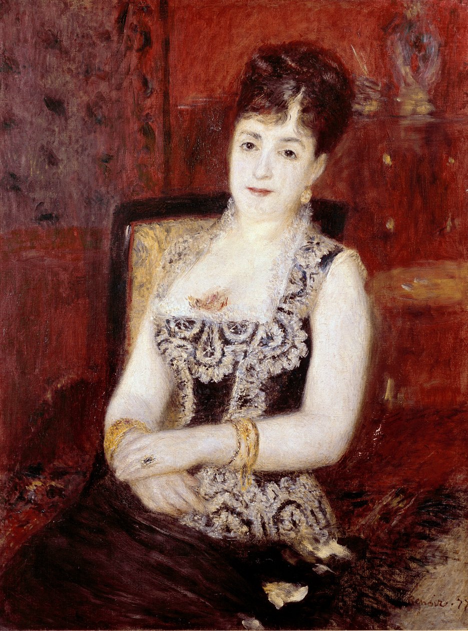 Portrait of the Countess of Pourtales by Pierre Auguste Renoir