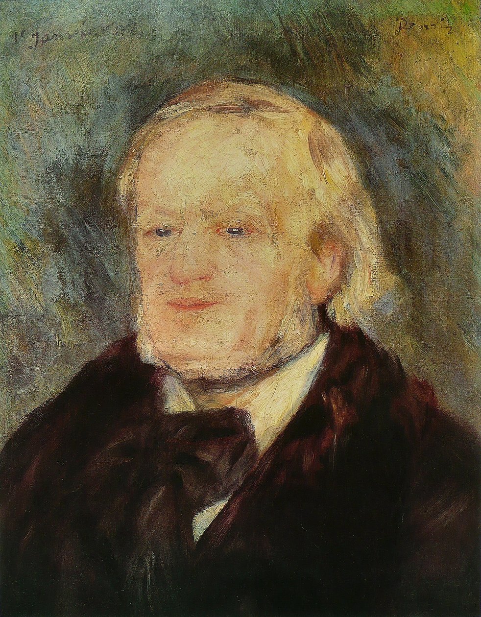 Richard Wagner by Pierre Auguste Renoir