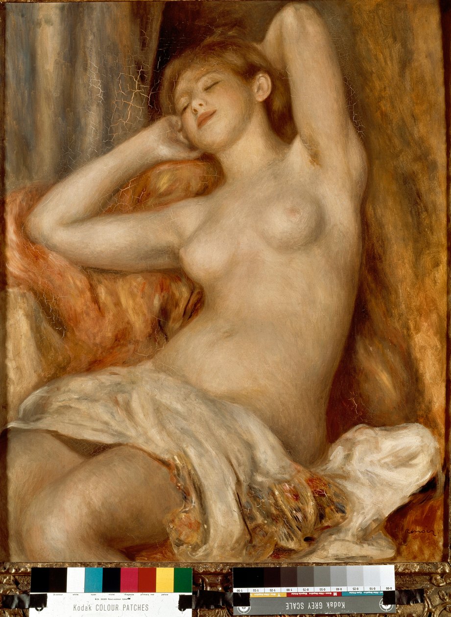 Sleeping Bather by Pierre Auguste Renoir