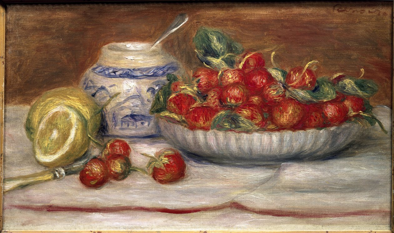 Strawberries by Pierre Auguste Renoir