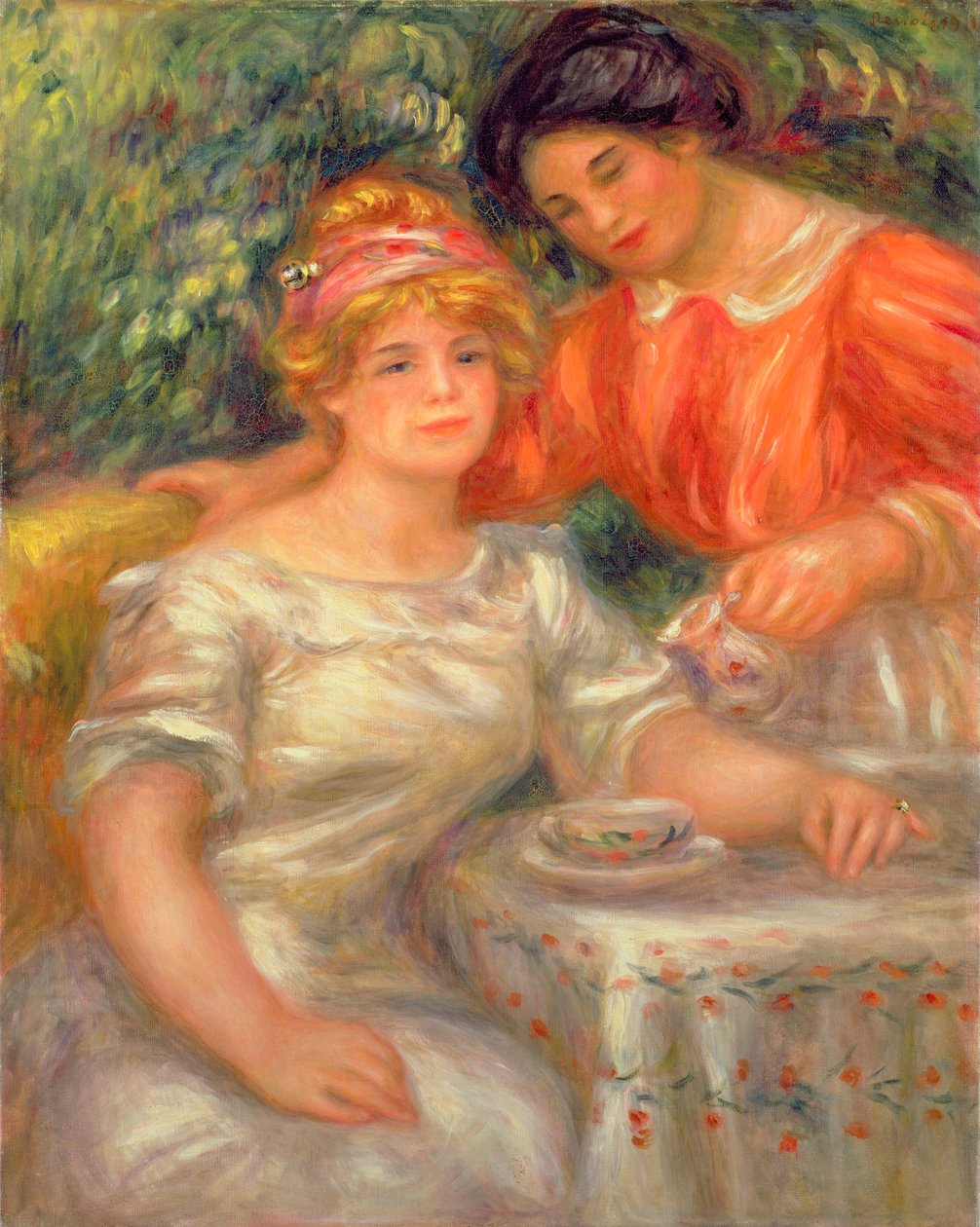 Tea Time by Pierre-Auguste Renoir
