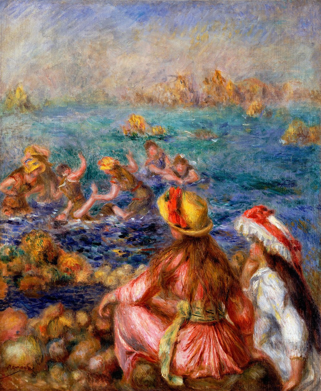 The Bathers by Pierre Auguste Renoir