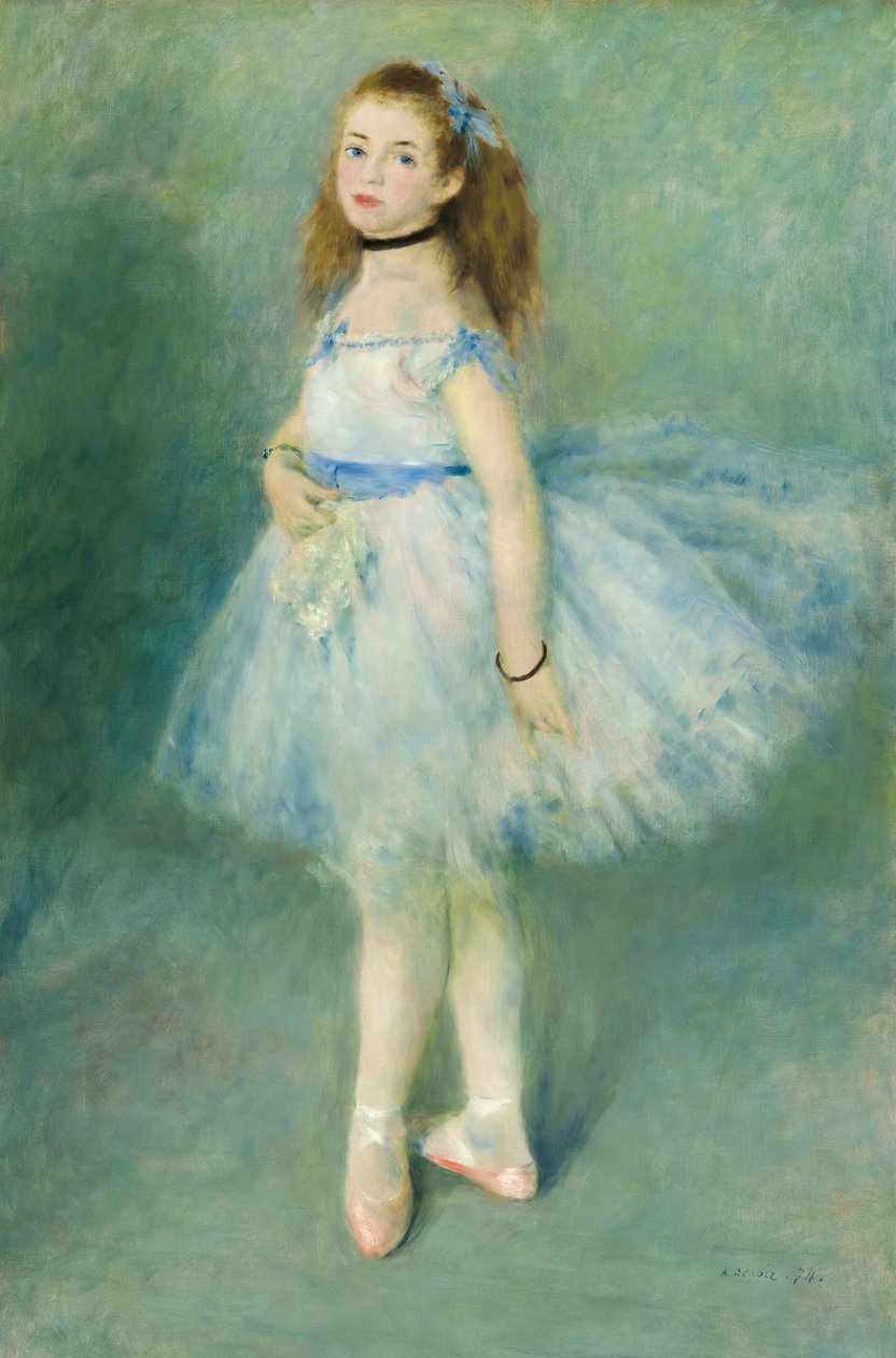 The Dancer, 1874 by Pierre Auguste Renoir