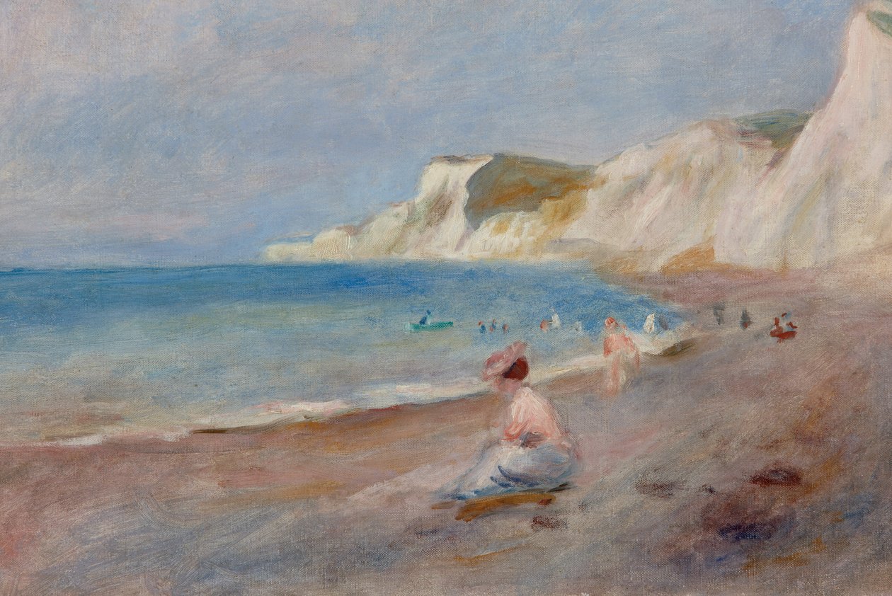 Varengeville Beach by Pierre Auguste Renoir