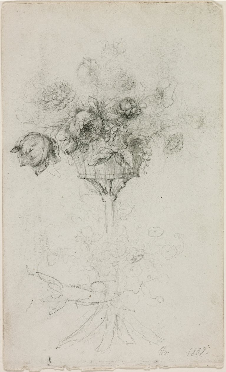 Vase of Flowers by Pierre Auguste Renoir