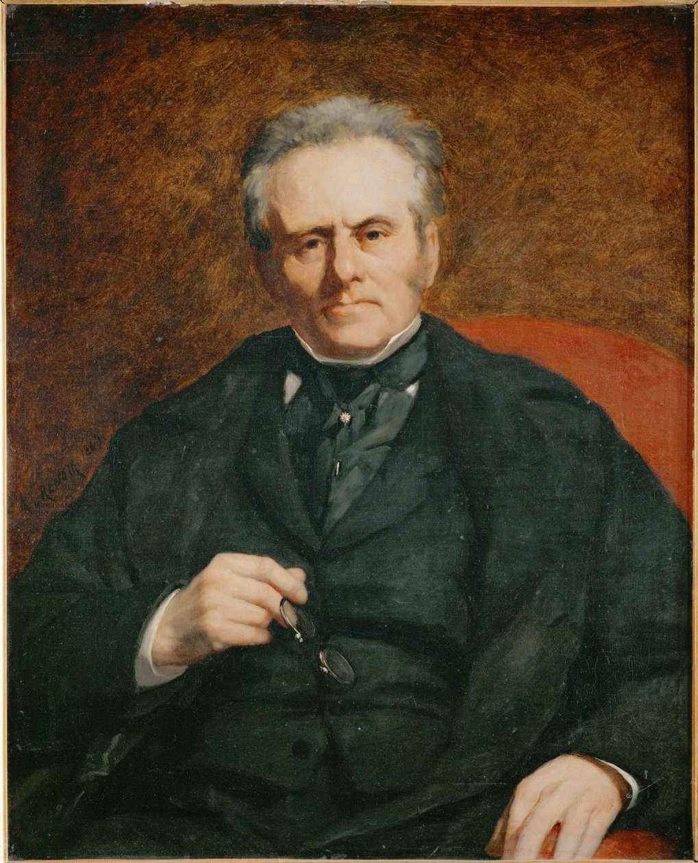 William Sisley, Father of Painter Alfred Sisley by Pierre Auguste Renoir