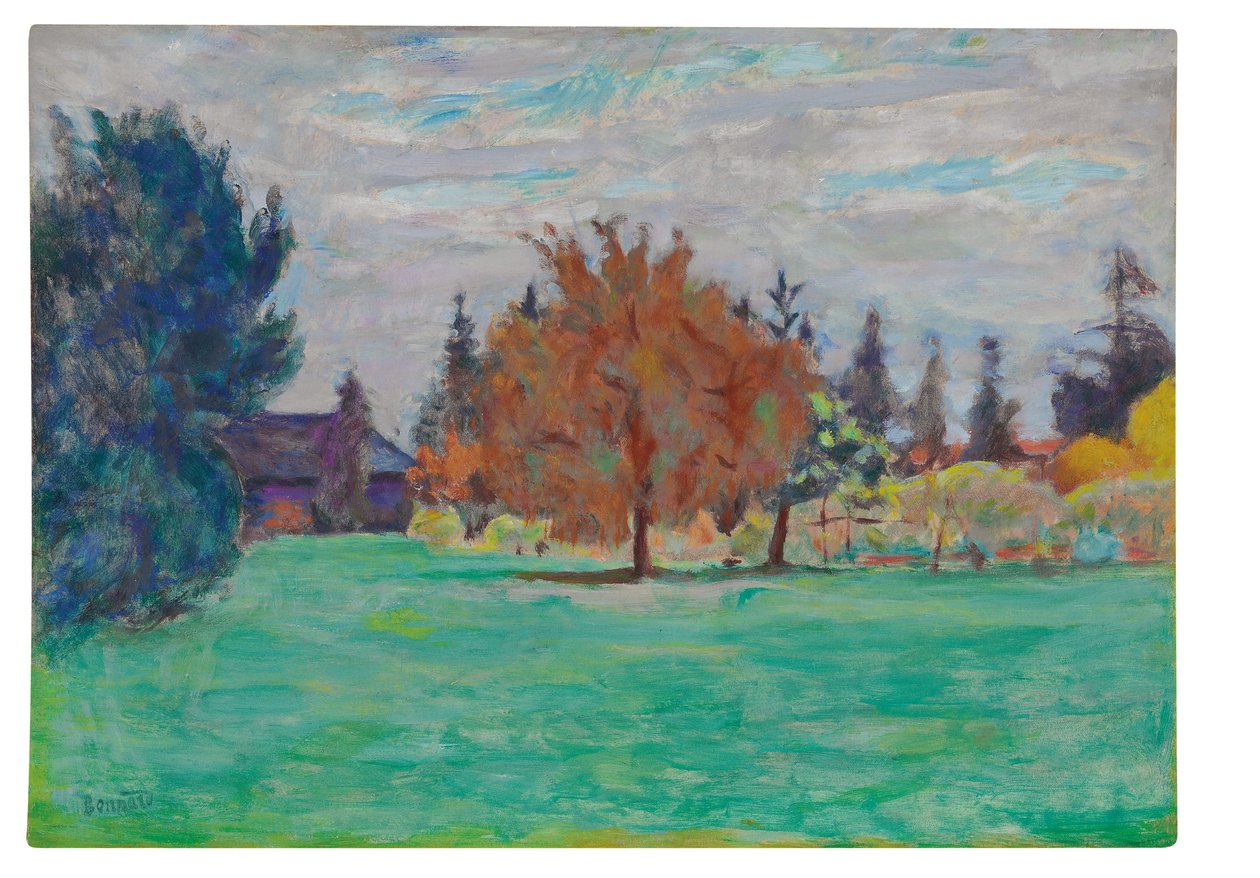 Arbre Jaune, Le Cos au Grand-Lemps by Pierre Bonnard