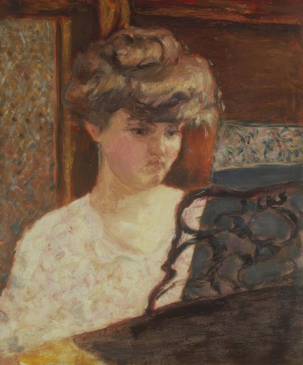 At the Piano (Misia) by Pierre Bonnard