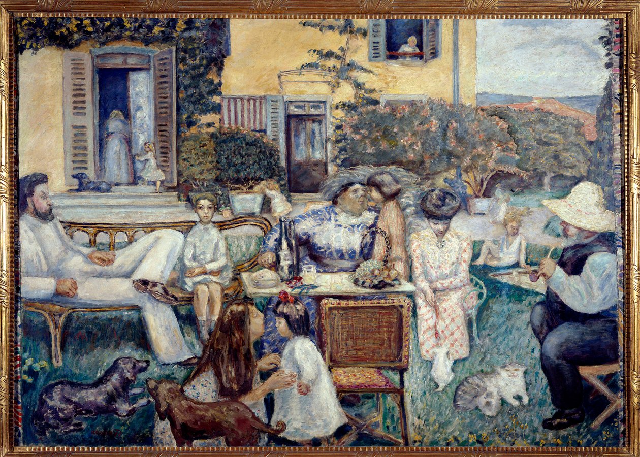Bourgeois Afternoon or the Terrace Family, 1900 by Pierre Bonnard