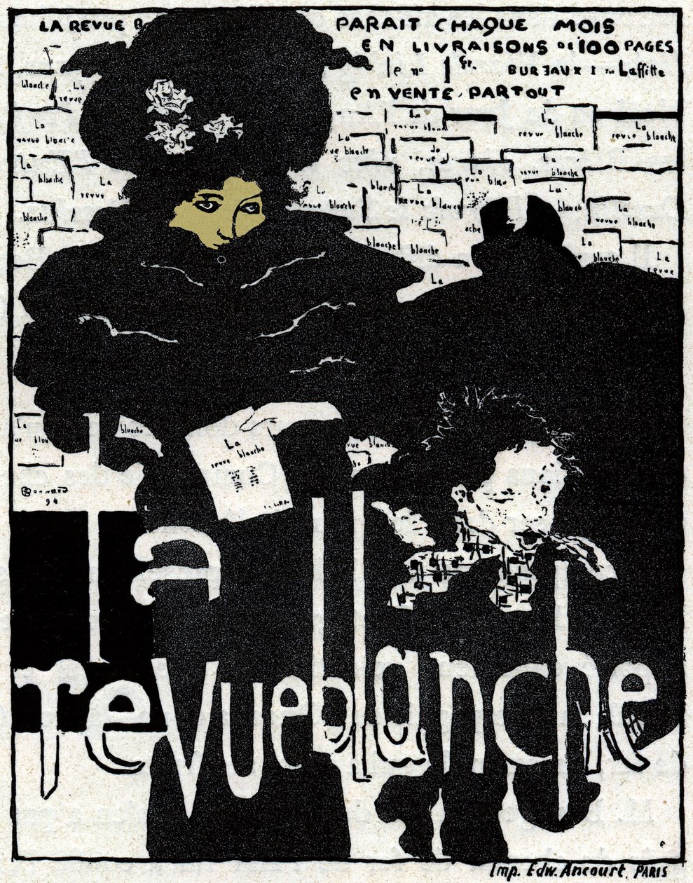 La Revue Blanche, 1896 by Pierre Bonnard