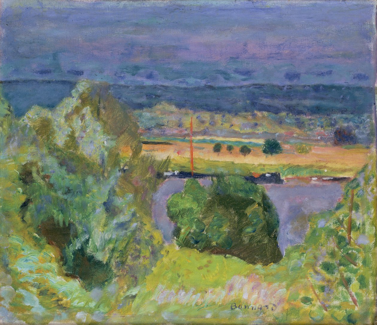 The Seine at Vernon by Pierre Bonnard
