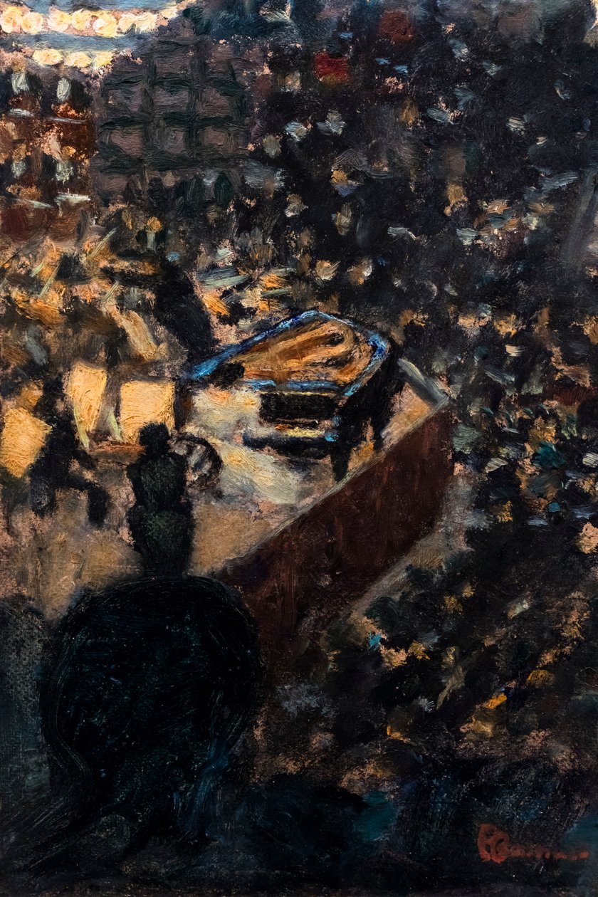 The Concert or The Lamoureux Concert (detail), ca. 1895 by Pierre Bonnard