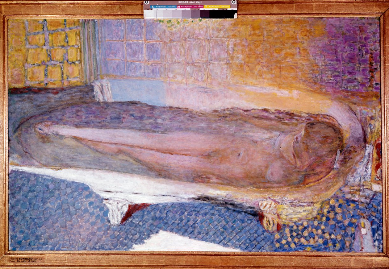 Nude in the Bath by Pierre Bonnard: Premium art reproduction