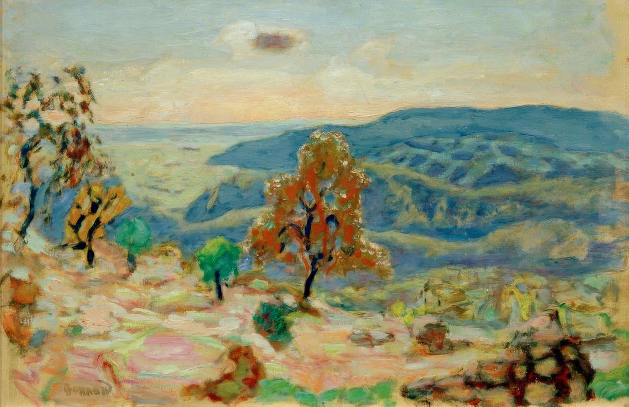 Mountain Landscape by Pierre Bonnard