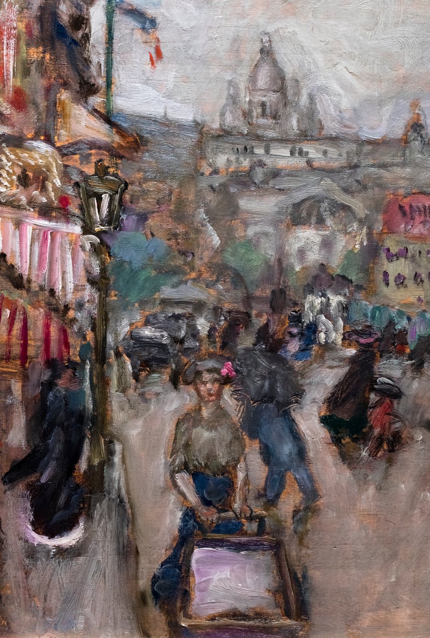 Parisian Landscape or The Batignolles (detail) by Pierre Bonnard