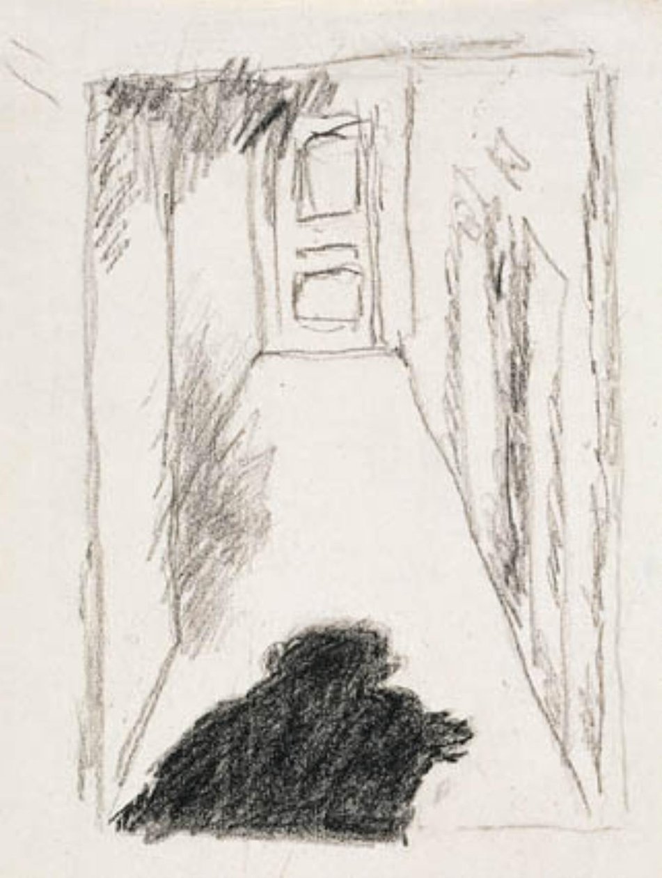 The Shadow by Pierre Bonnard