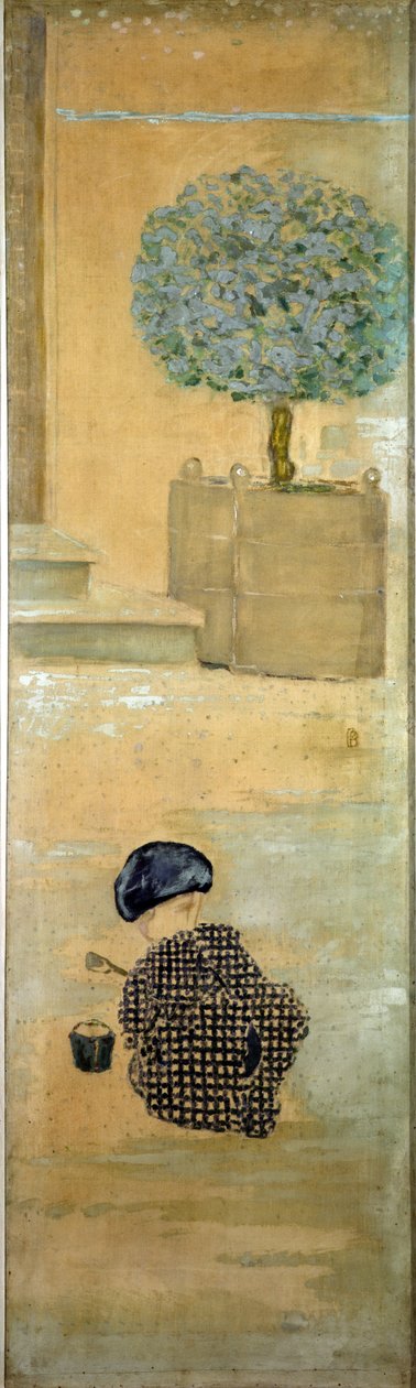 The Child with a Sandcastle, or The Child with a Bucket by Pierre Bonnard