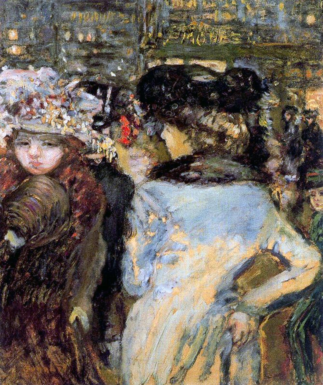 Two Women, Place Clichy, Paris, 1905 by Pierre Bonnard