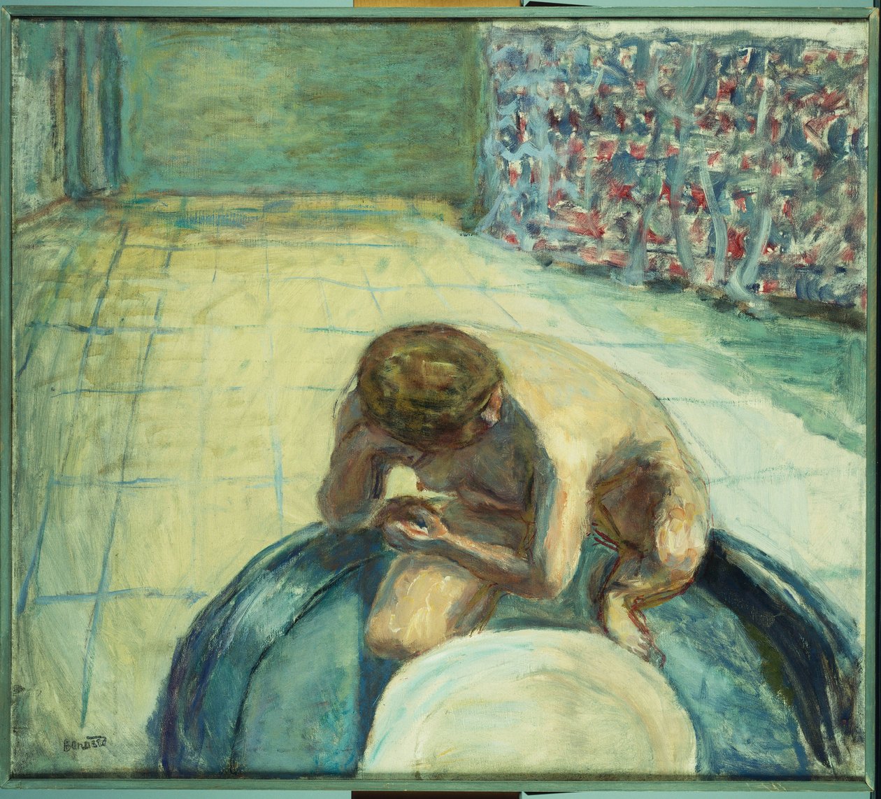 Woman in a Bath, c.1917 by Pierre Bonnard