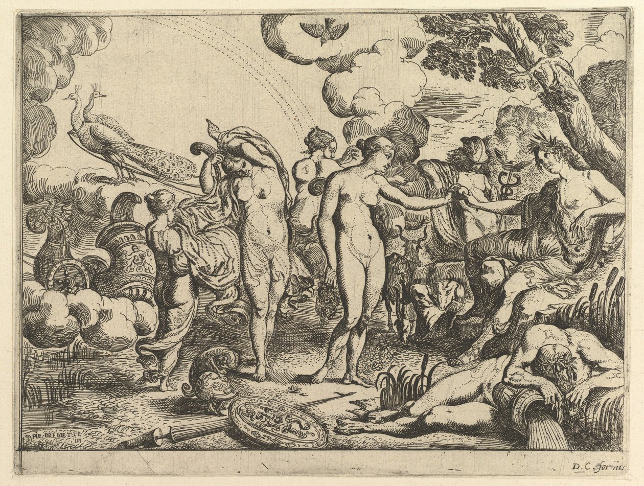 Judgment of Paris by Pierre Brebiette