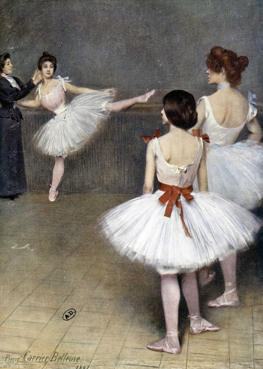 Classical dance: ballerinas in 1897 by Pierre Carrier Belleuse by Pierre Carrier Belleuse