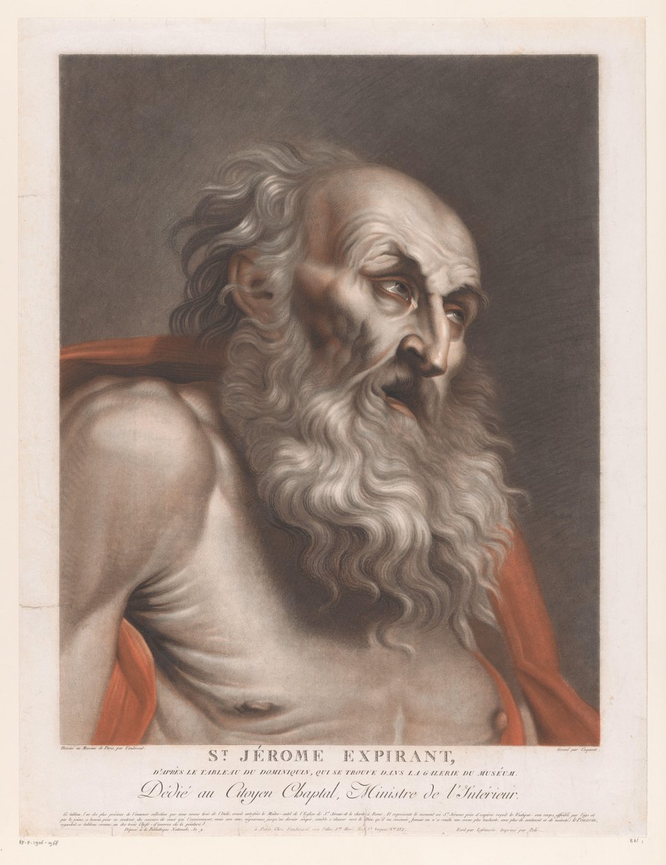 Saint Jerome by Pierre Charles Coqueret